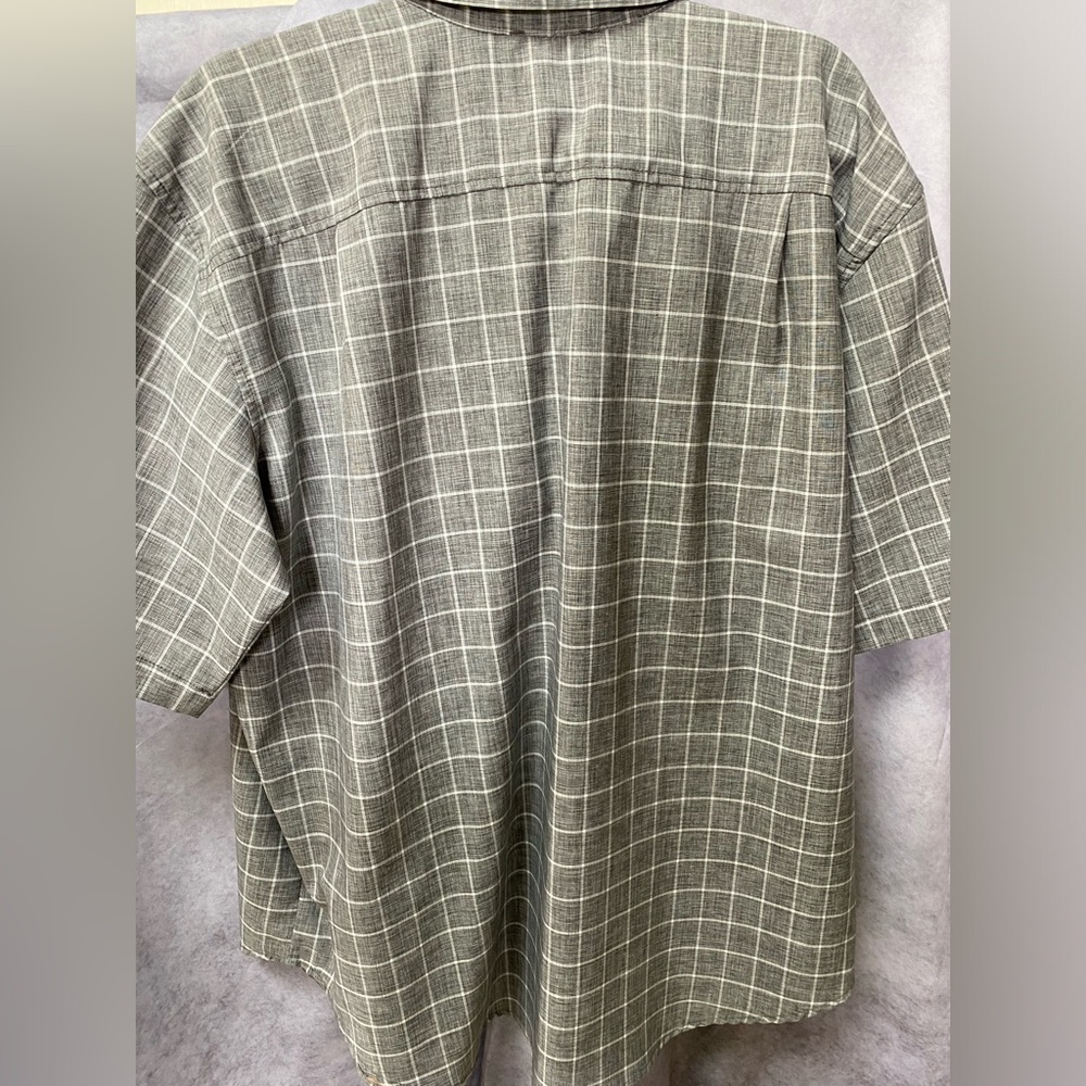 Orvis. Tech Support Mens Button Down. Gray. Very … - image 2